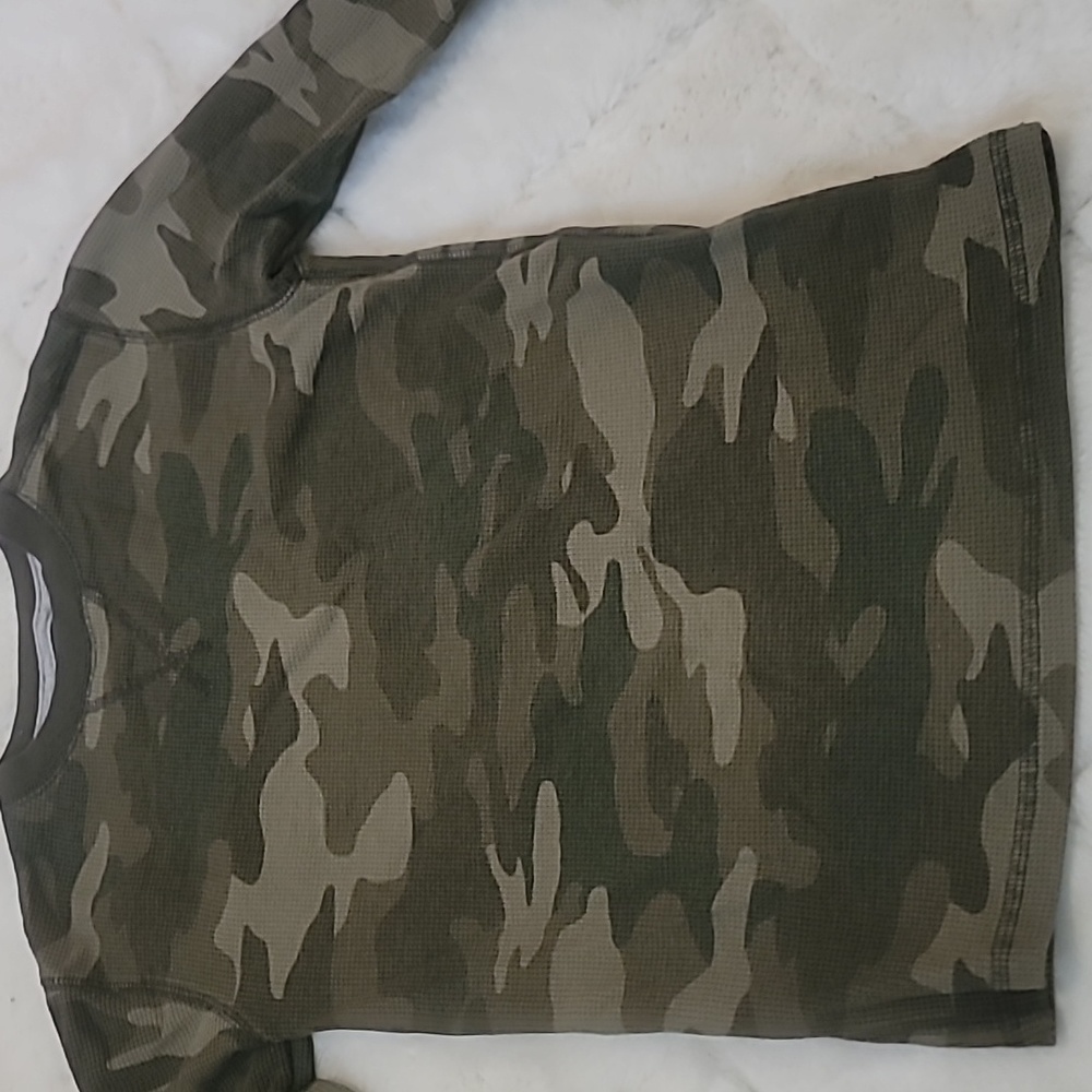 Boys Army print long sleeve shirts 6/7 - Picture 4 of 6
